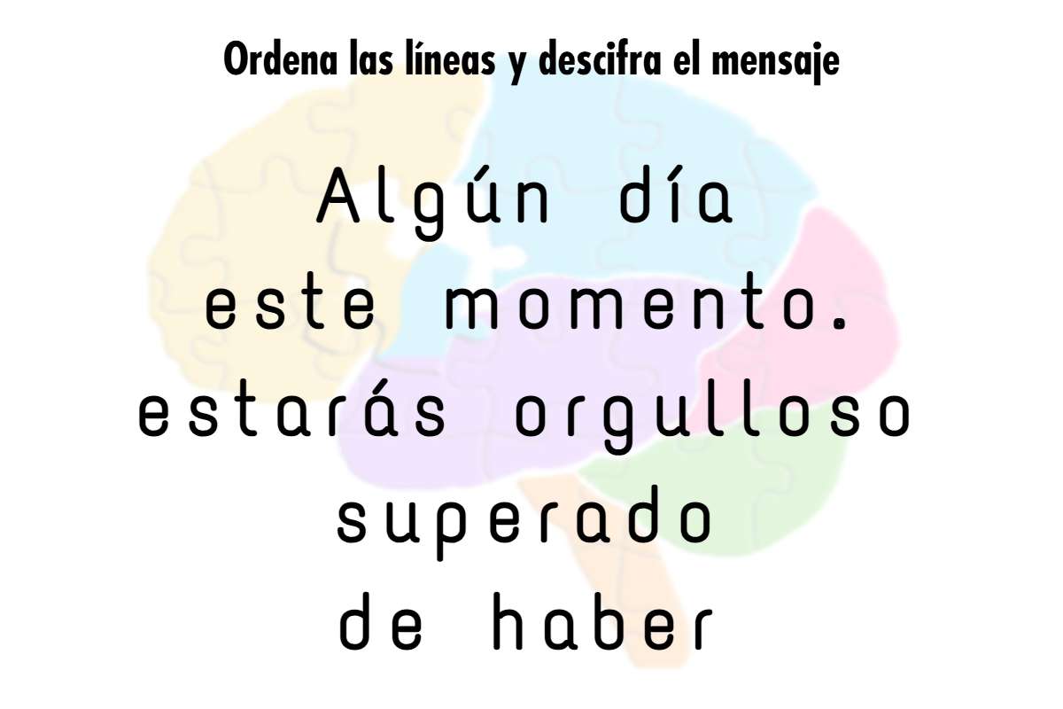 Ordena las líneas