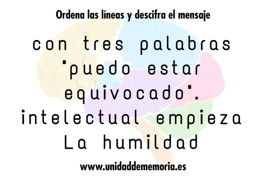 Ordena las líneas