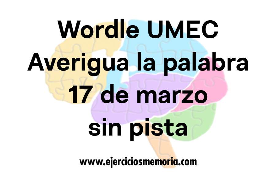 Wordle UMEC sin pista