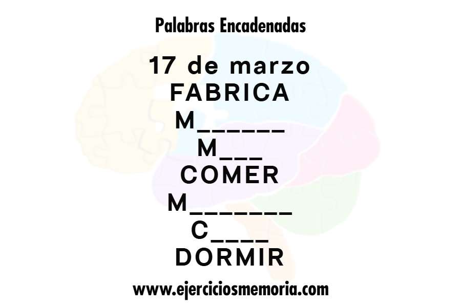 Palabras encadenadas