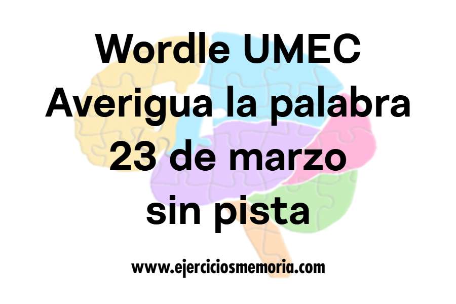 Wordle UMEC sin pista