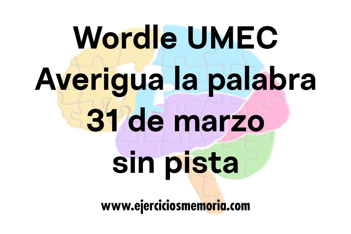 Wordle UMEC sin pista
