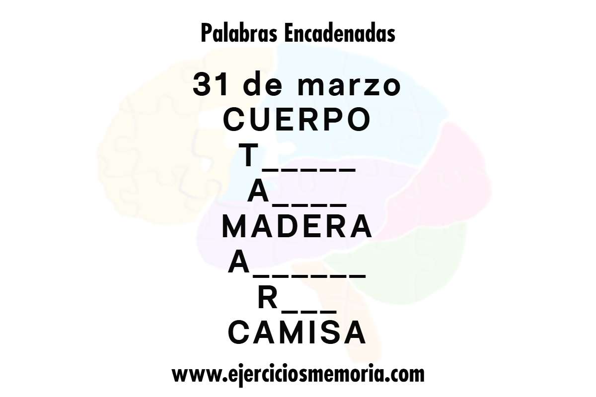 Palabras encadenadas