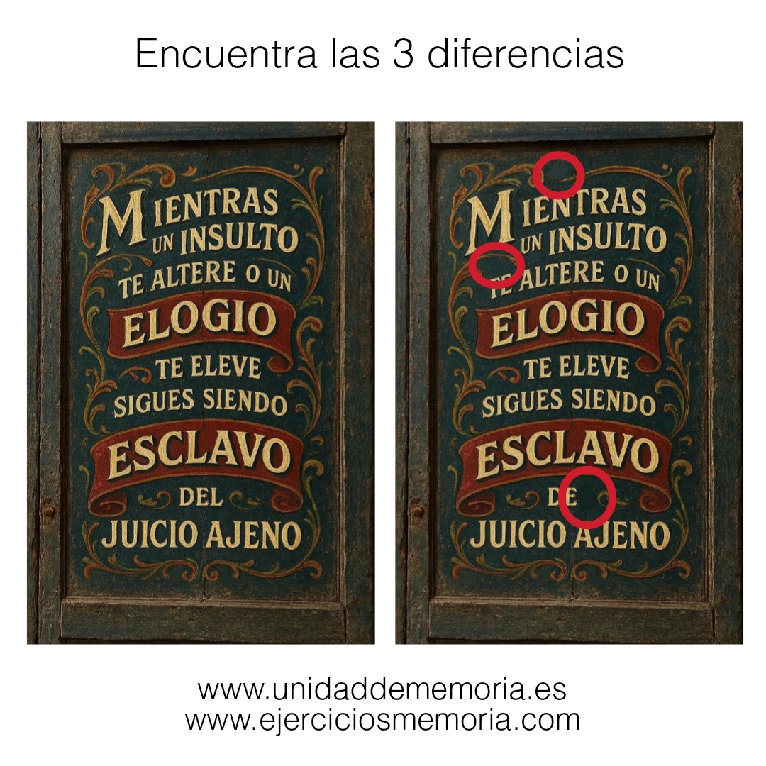 Solución al ejercicio: Diferencias