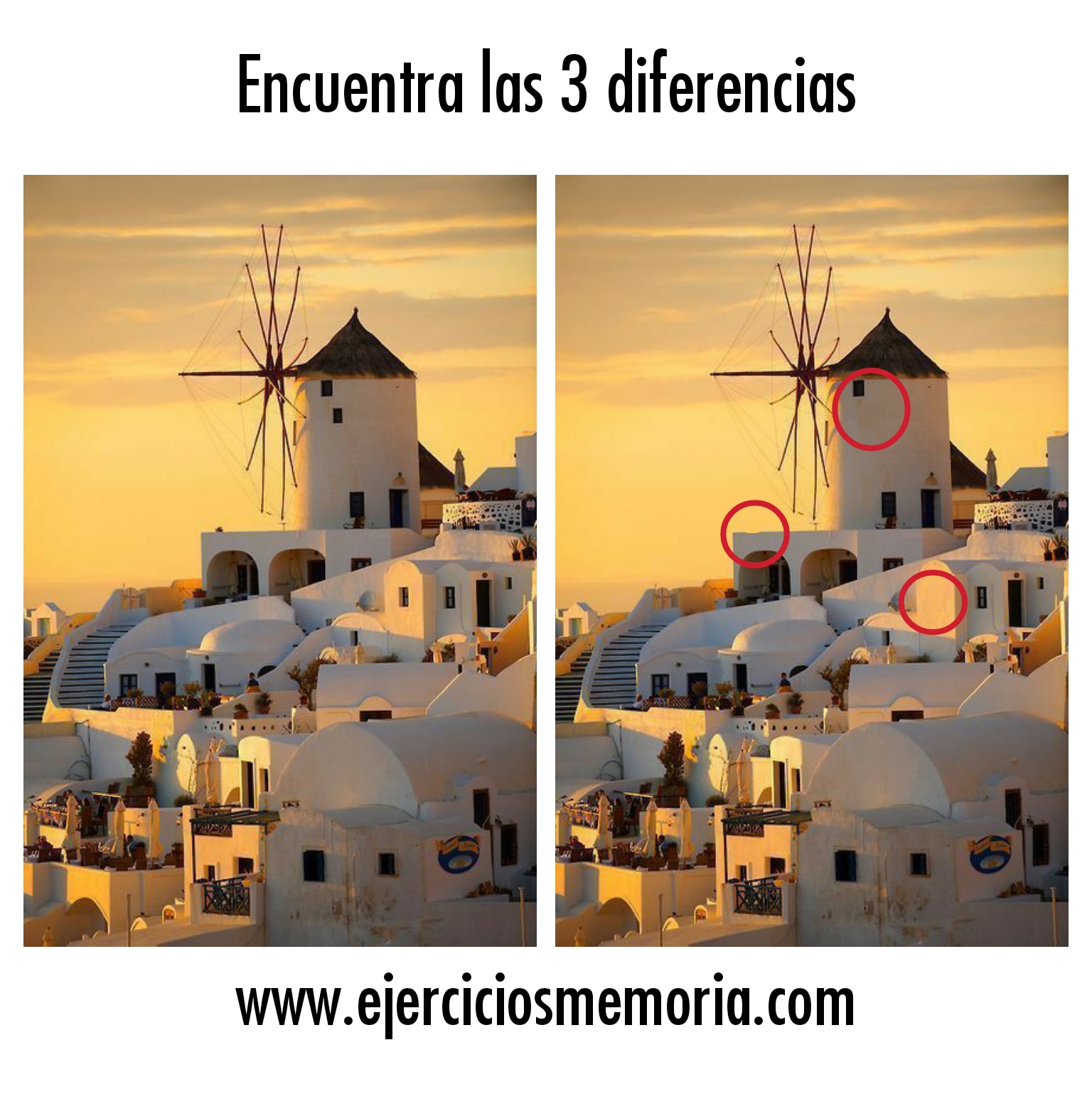 Solución al ejercicio: Encuentra las 3 diferencias