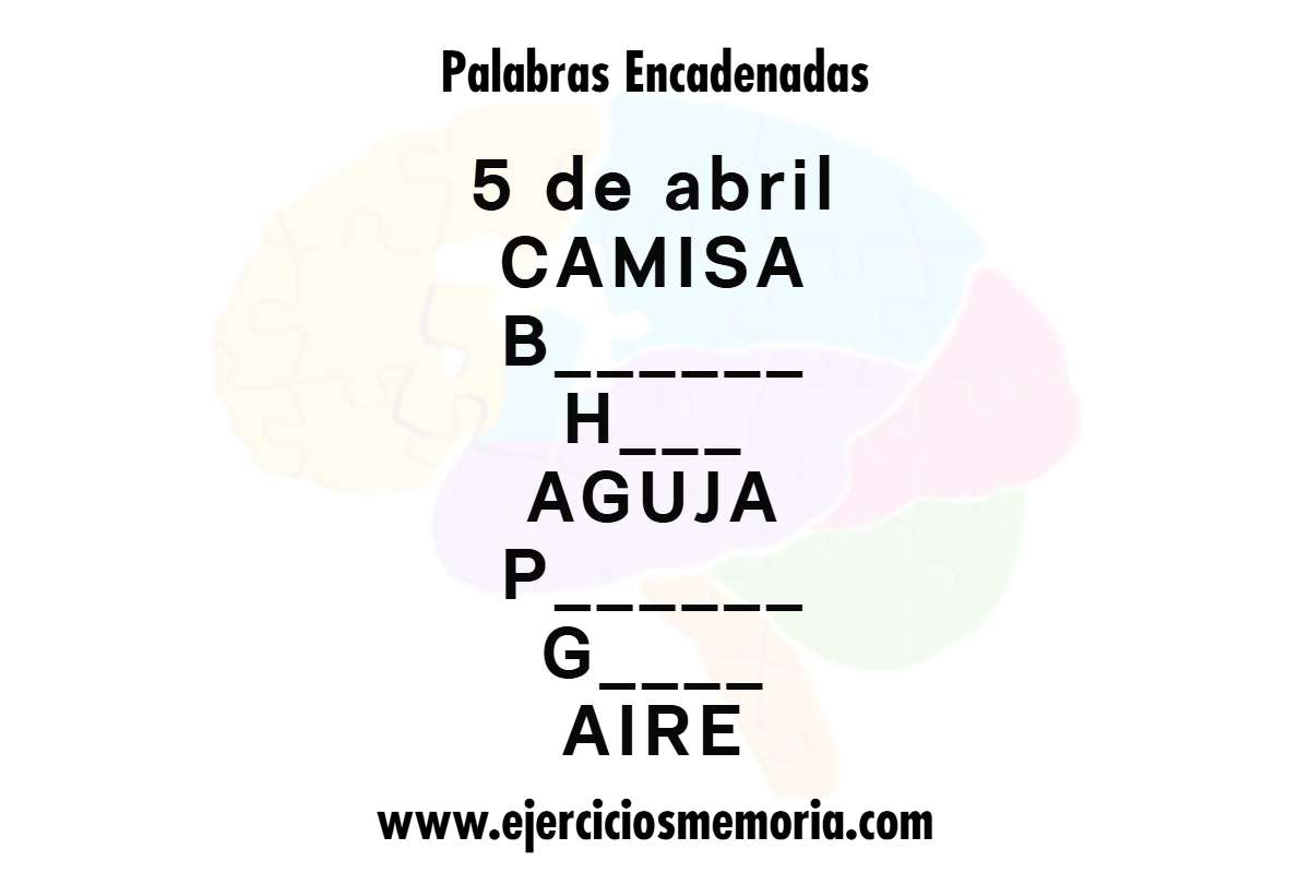 Palabras encadenadas