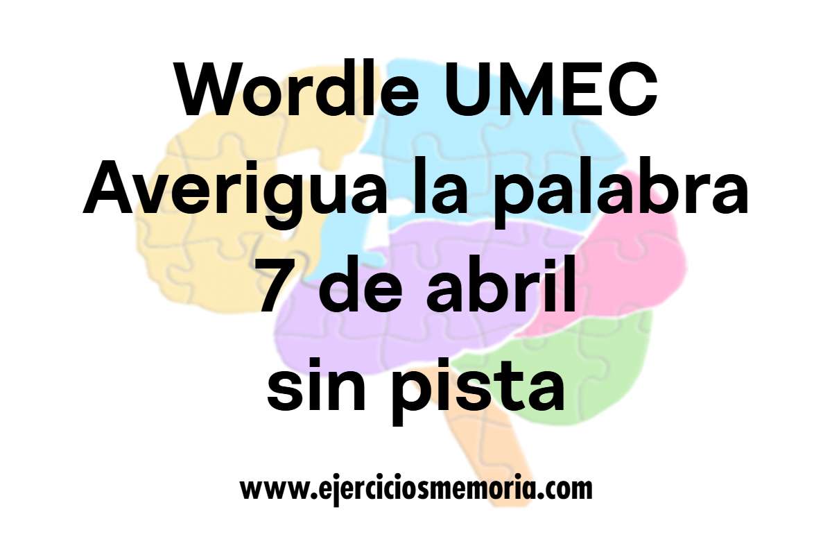 Wordle UMEC sin pista