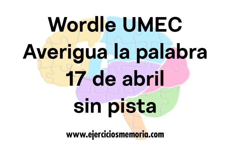 Wordle UMEC sin pista