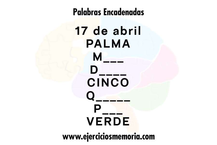 Palabras encadenadas