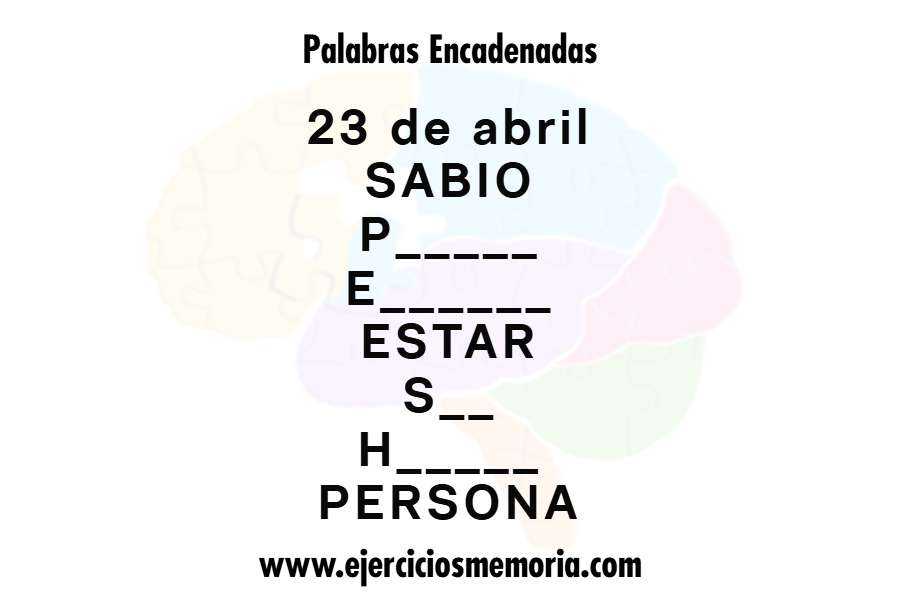 Palabras encadenadas