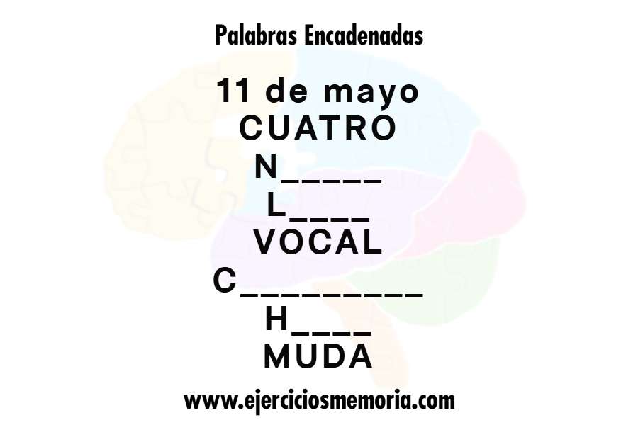 Palabras encadenadas