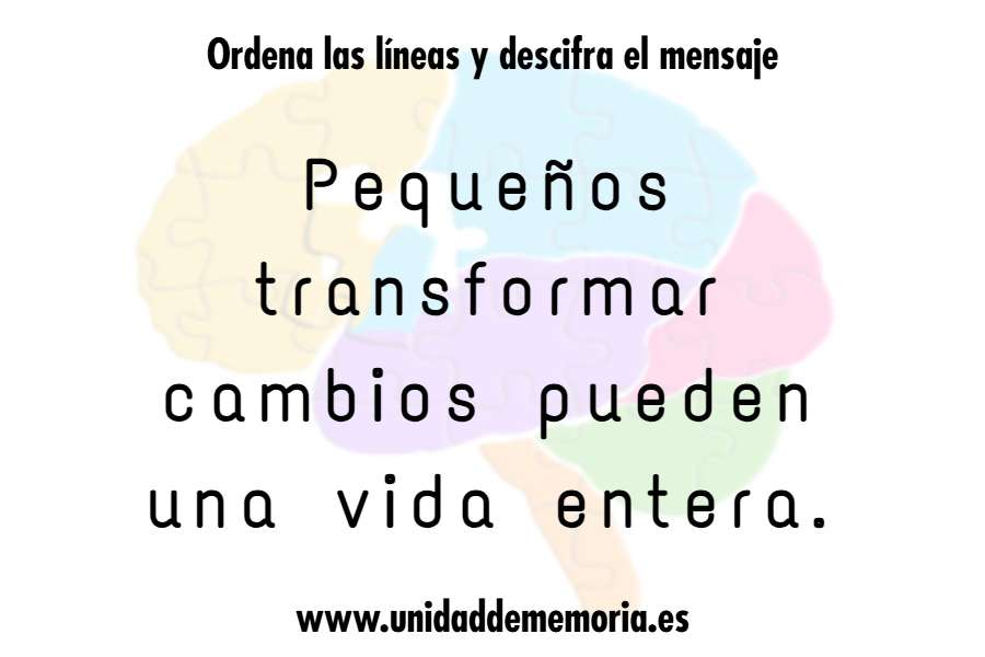 Ordena las líneas