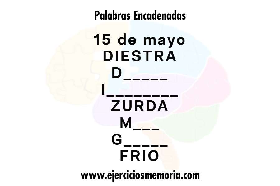 Palabras encadenadas