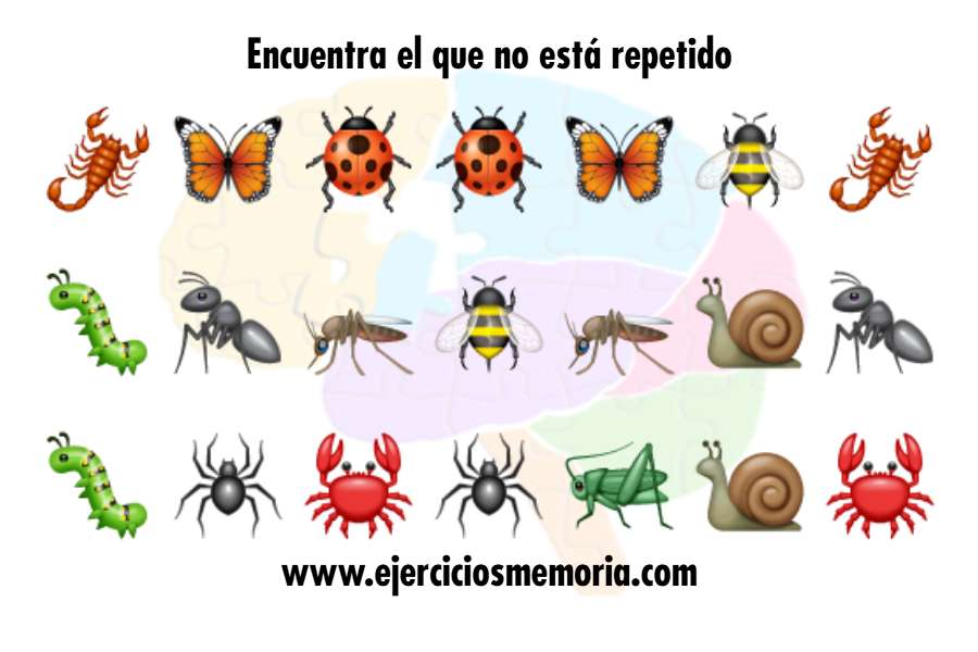 Encuentra el que no está repetido