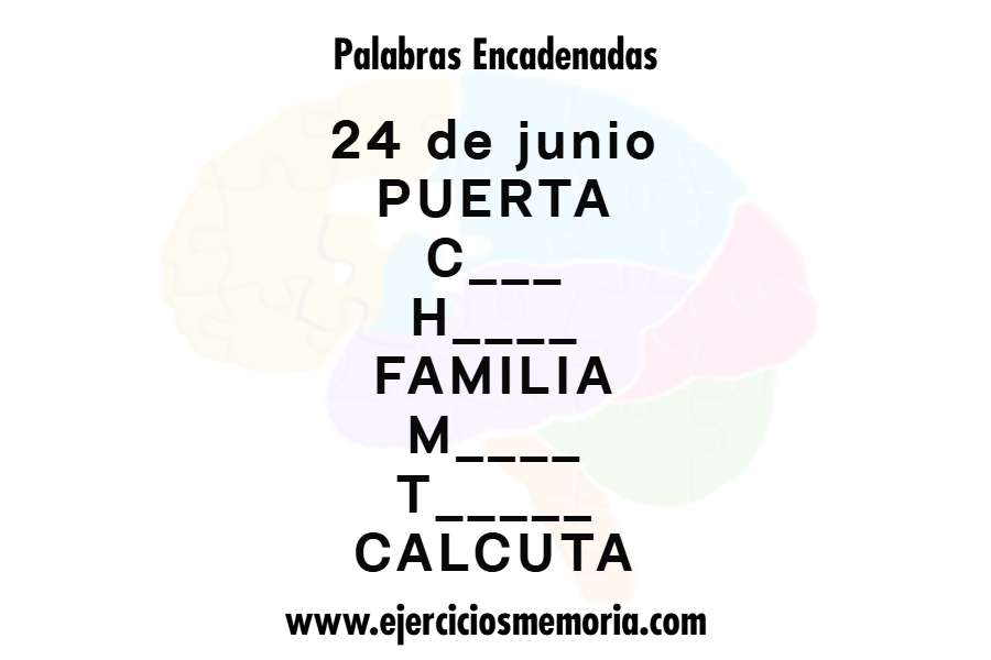 Palabras encadenadas