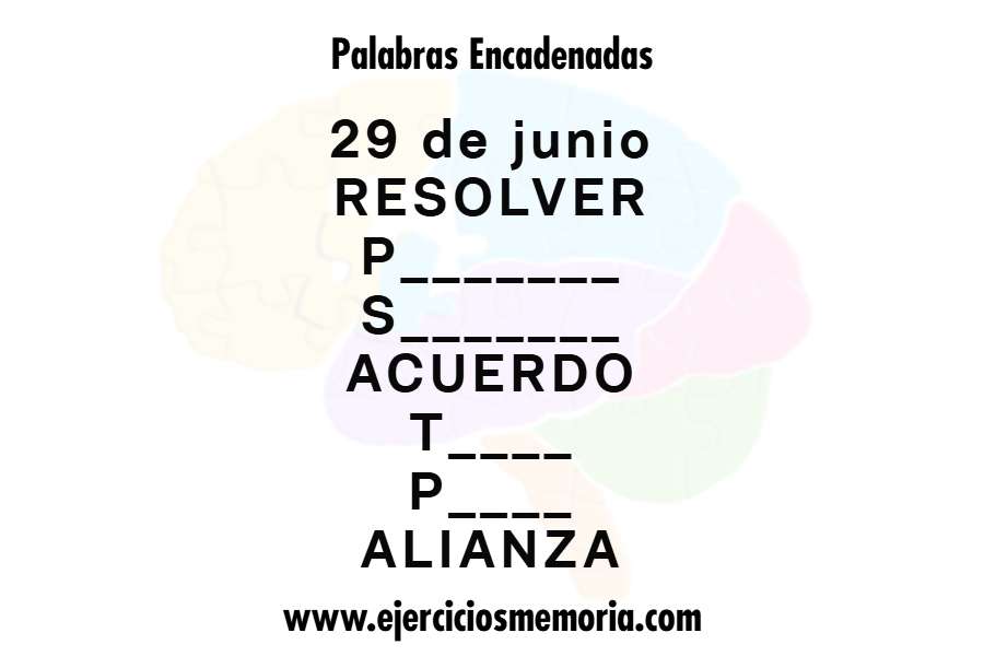 Palabras encadenadas