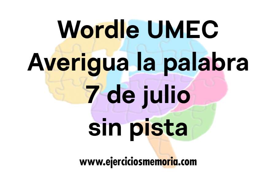 Wordle UMEC sin pista