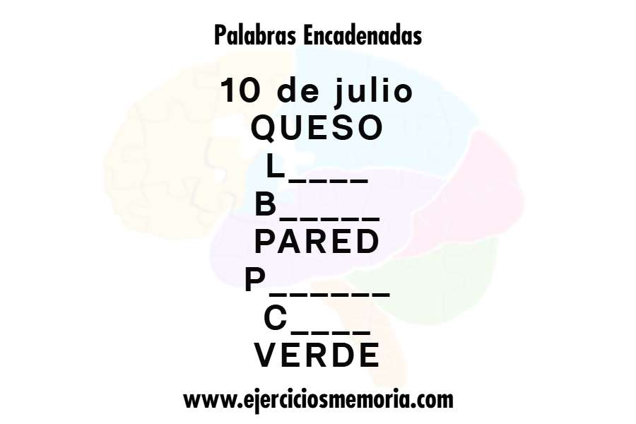 Palabras encadenadas