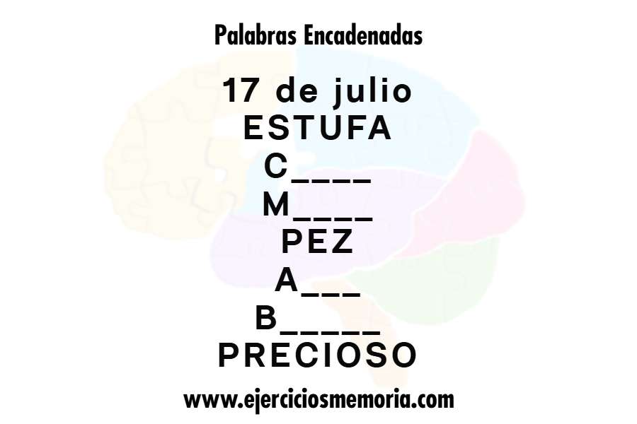 Palabras encadenadas