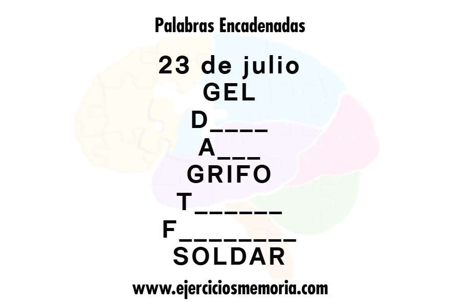 Palabras encadenadas