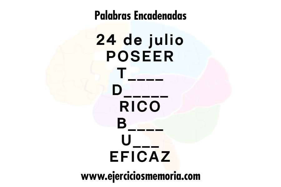 Palabras encadenadas