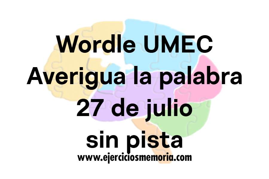 Wordle UMEC sin pista