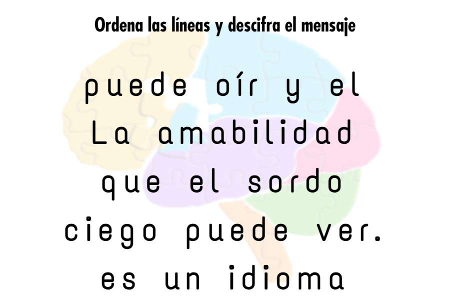 Ordena las líneas