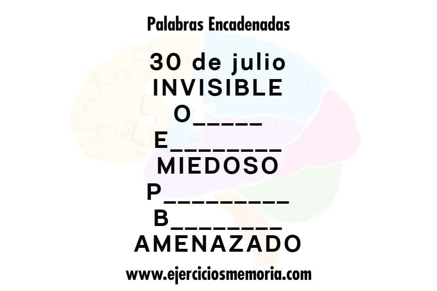 Palabras encadenadas