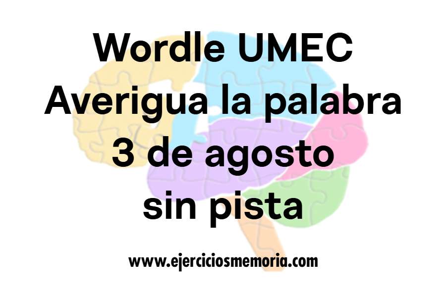 Wordle UMEC sin pista