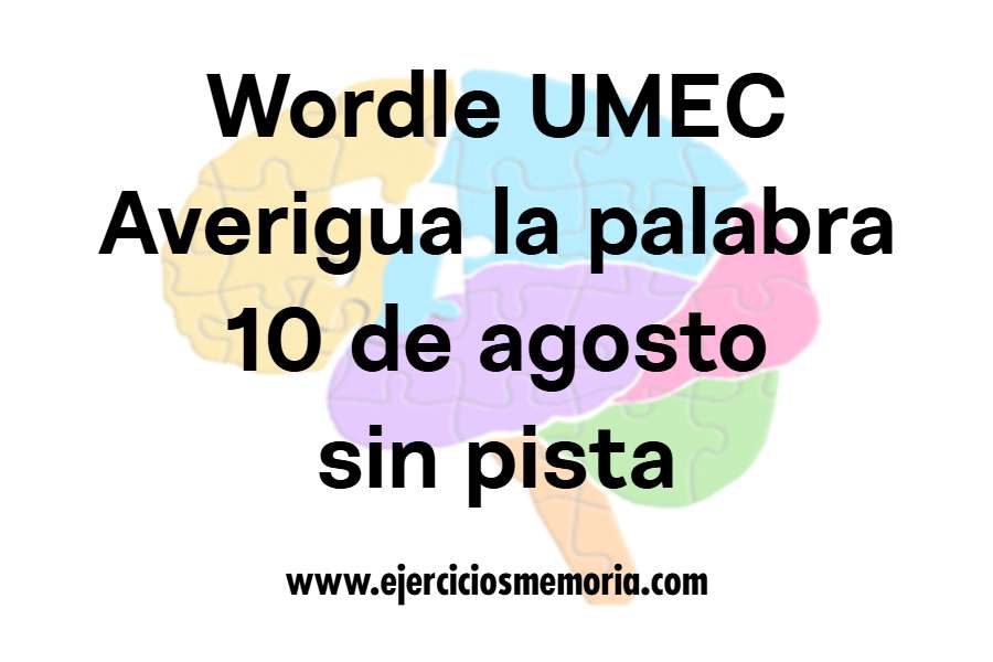 Wordle UMEC sin pista