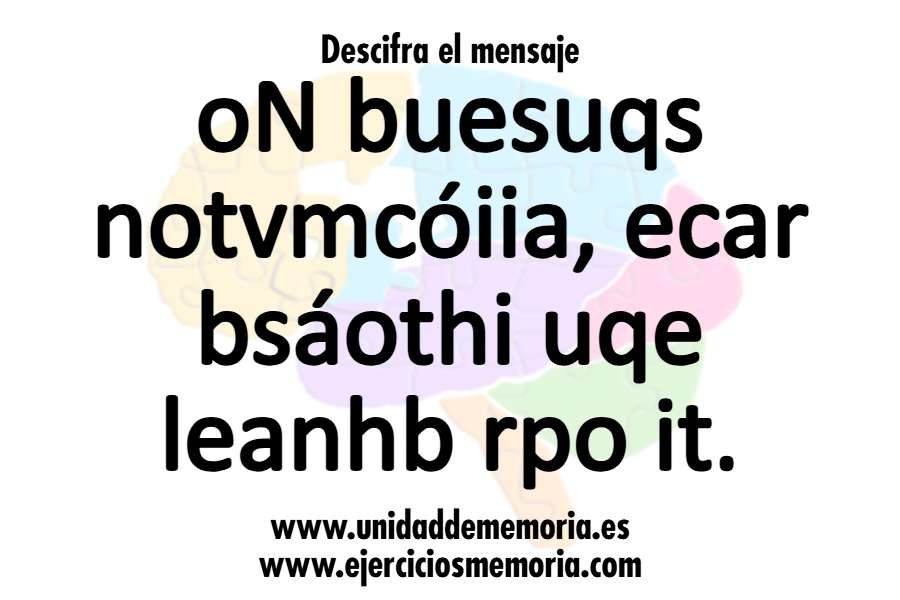 Desordenadas