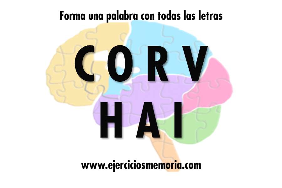 Forma una palabra con las letras