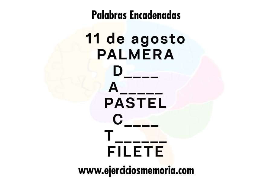 Palabras encadenadas