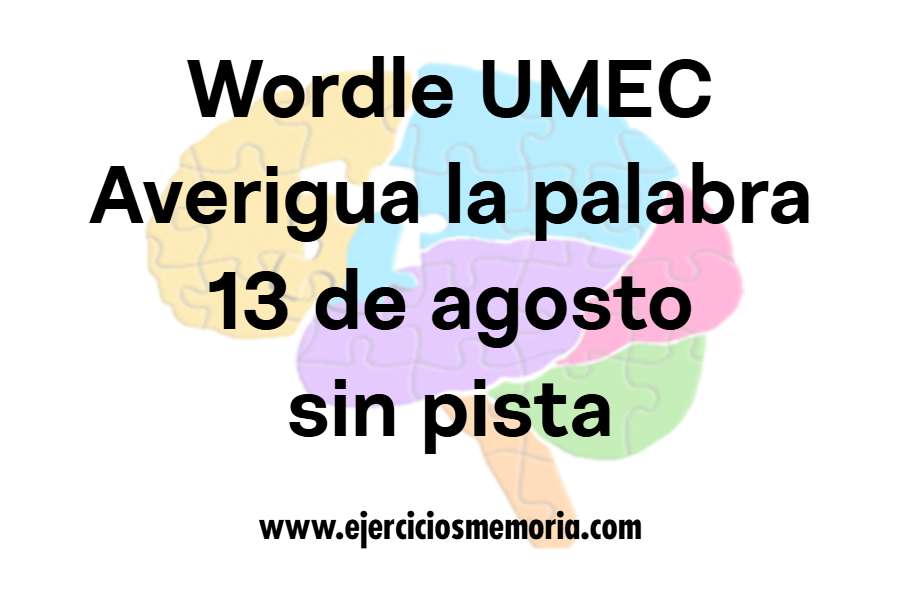 Wordle UMEC sin pista