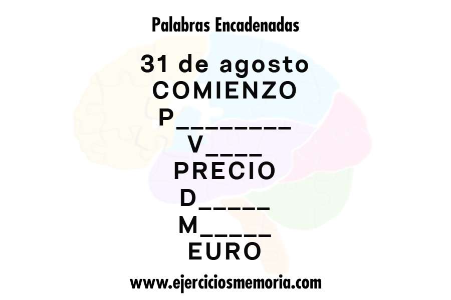 Palabras encadenadas