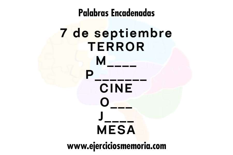Palabras encadenadas