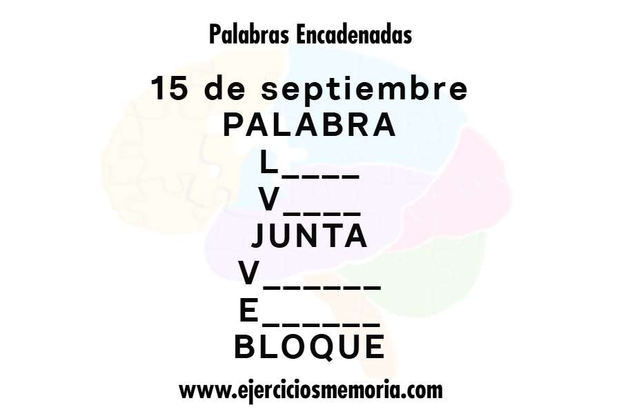 Palabras encadenadas