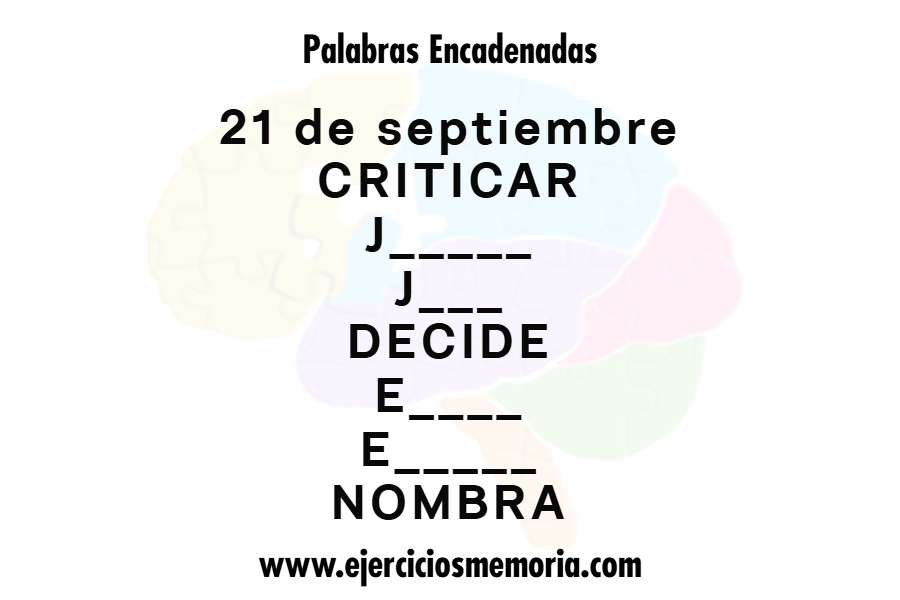 Palabras encadenadas