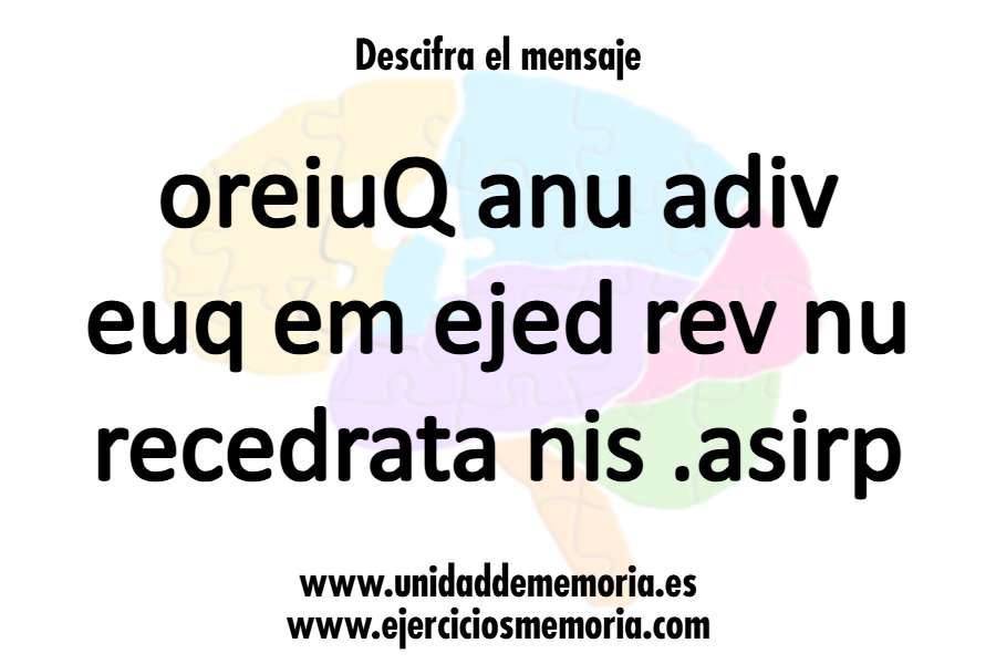 Desordenadas