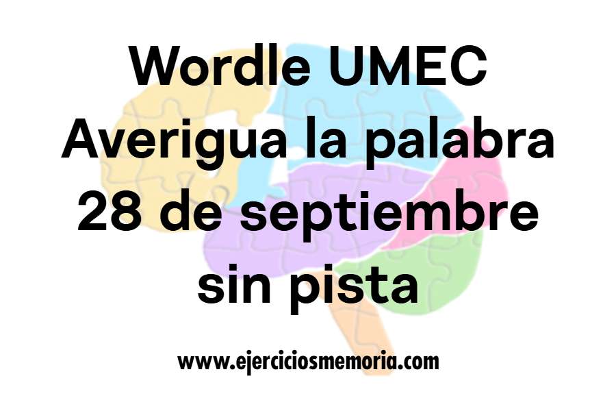 Wordle UMEC sin pista