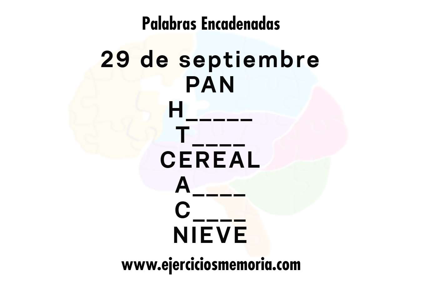 Palabras encadenadas