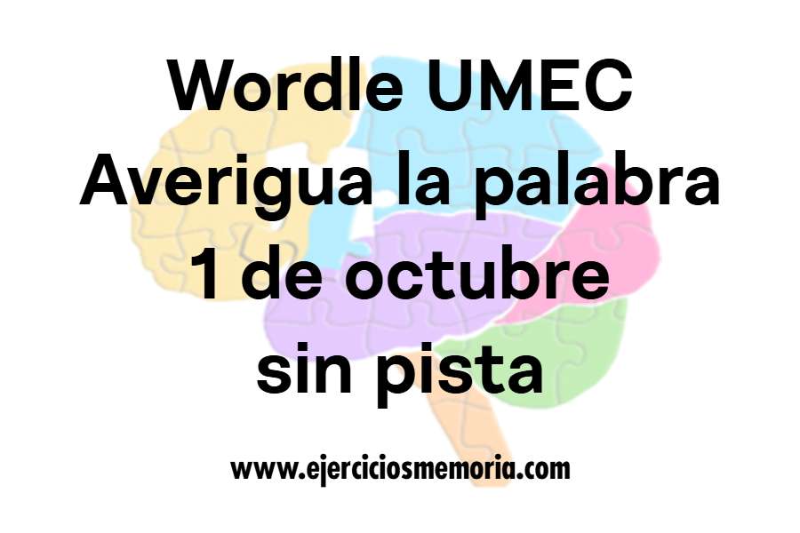 Wordle UMEC sin pista