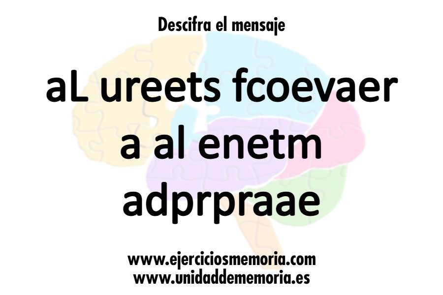 Desordenadas