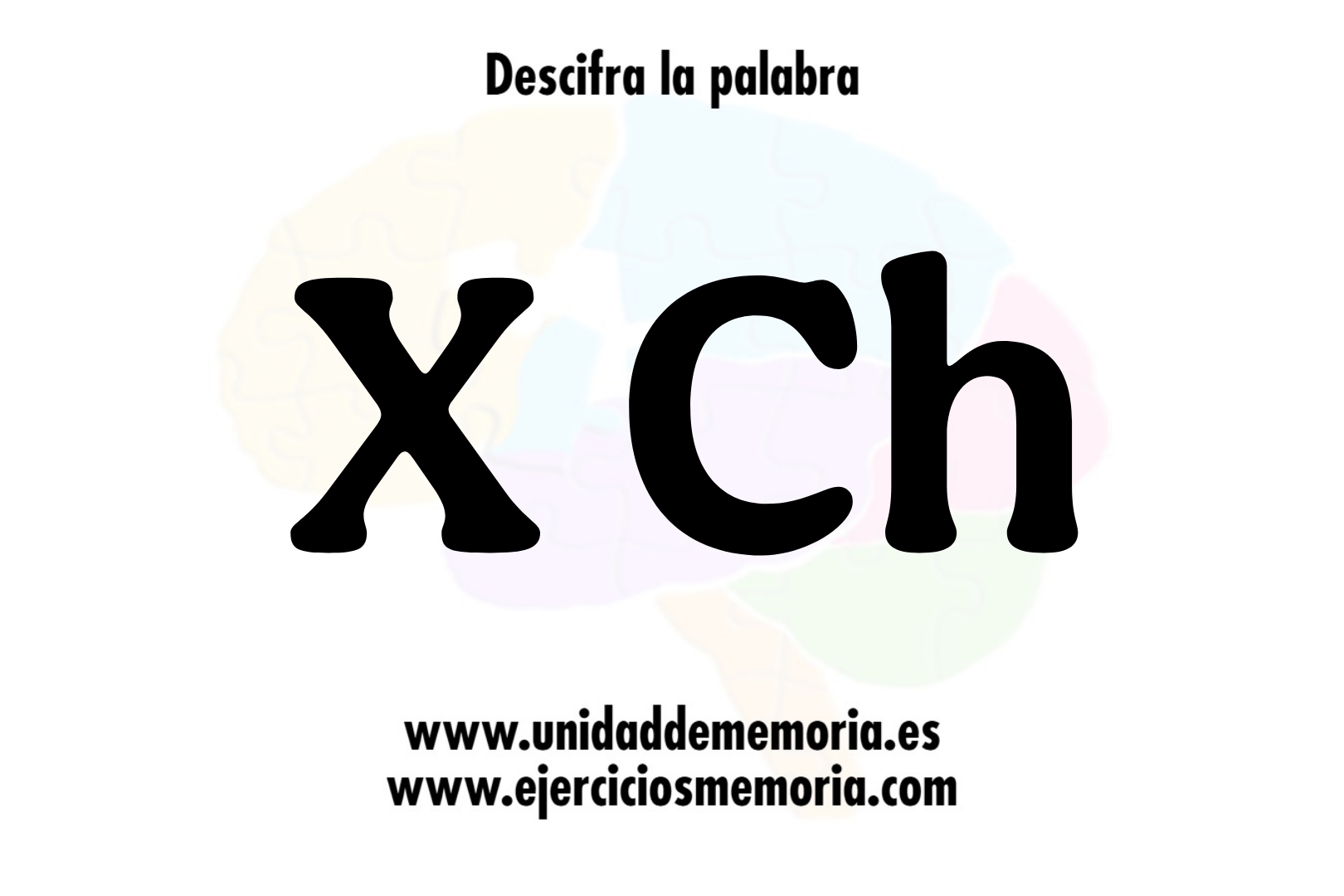 Descifra la palabra