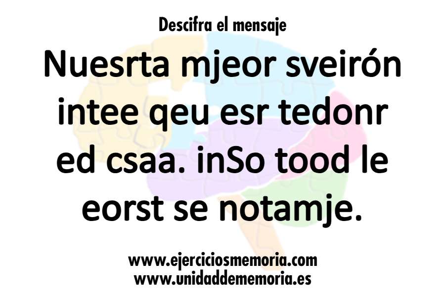 Desordenadas