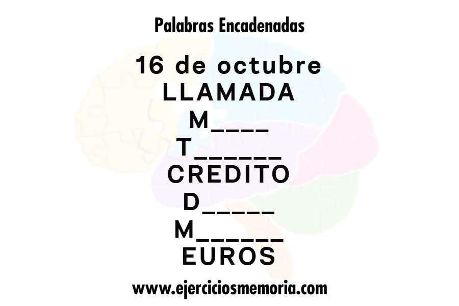 Palabras encadenadas