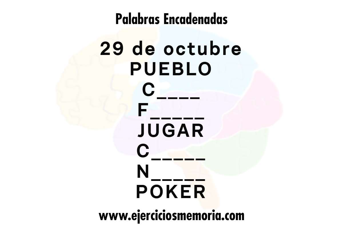 Palabras encadenadas