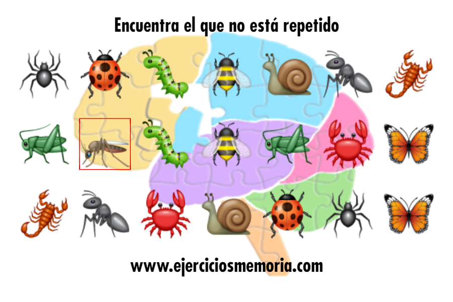 Solución al ejercicio: Encuentra el que no está repetido