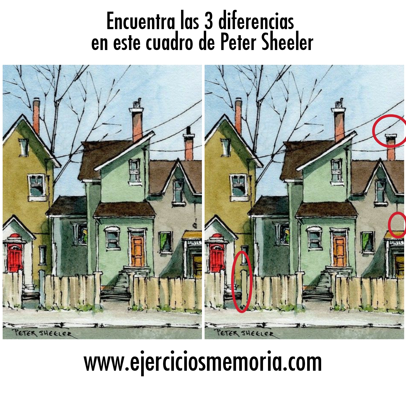 Solución al ejercicio: Encuentra las 3 diferencias