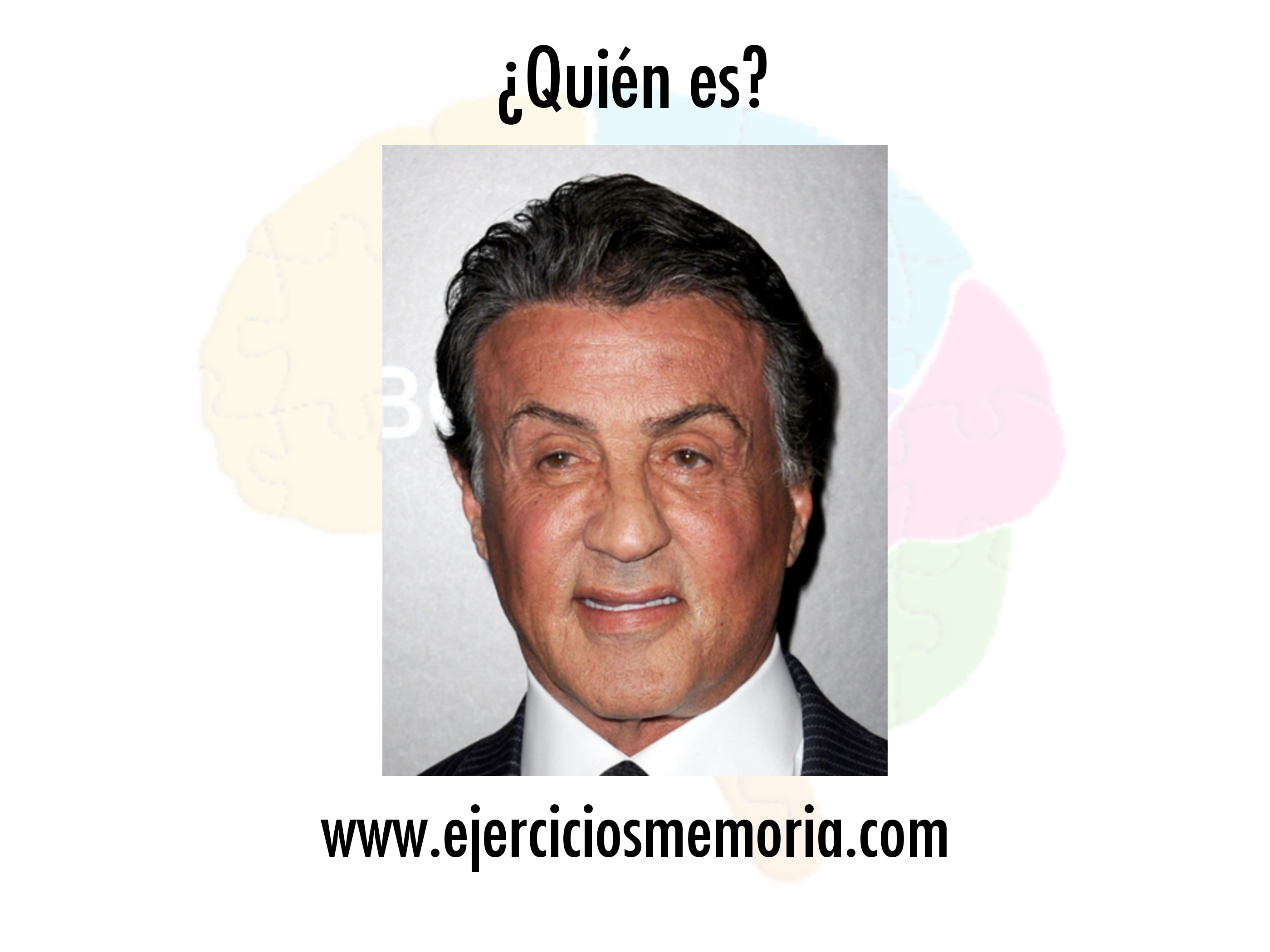 Solución al ejercicio: ¿Quién es?